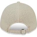 mutzen-gebogen-beige-verstellbares-band-9forty-teddy-der-new-york-yankees-mlb-von-new-era