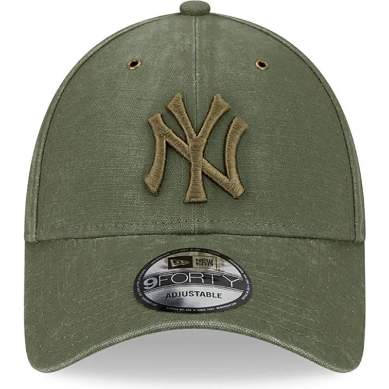 mutzen-gebogen-grun-verstellbares-band-9forty-washed-canvas-der-new-york-yankees-mlb-von-new-era mutzen-gebogen-grun-verstellbares-band-9forty-washed-canvas-der-new-york-yankees-mlb-von-new-era