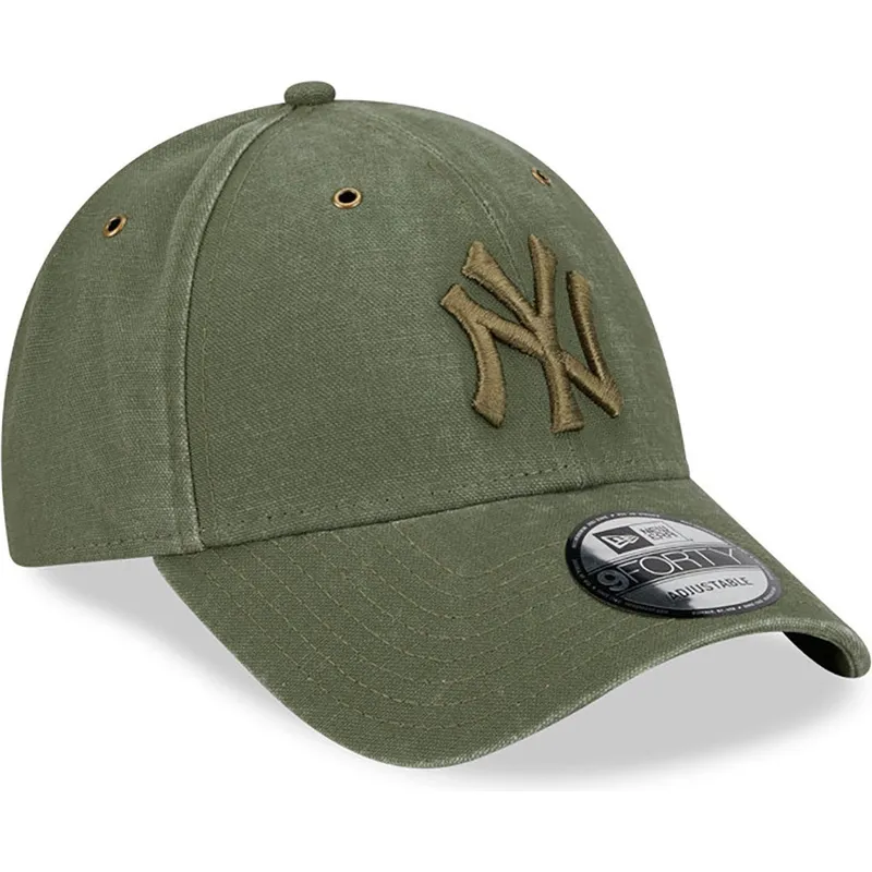 mutzen-gebogen-grun-verstellbares-band-9forty-washed-canvas-der-new-york-yankees-mlb-von-new-era mutzen-gebogen-grun-verstellbares-band-9forty-washed-canvas-der-new-york-yankees-mlb-von-new-era