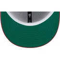 graue-und-rote-flatcap-snapback-9fifty-tip-off-2023-von-chicago-bulls-nba-von-new-era