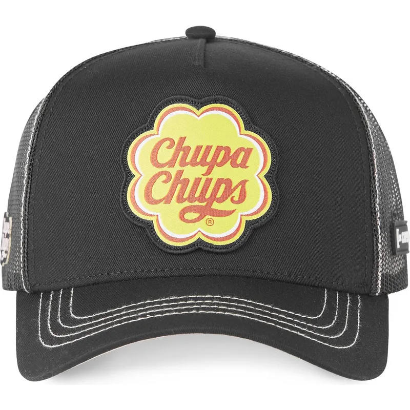 schwarze-trucker-kappe-cc9-chupa-chups-von-capslab schwarze-trucker-kappe-cc9-chupa-chups-von-capslab