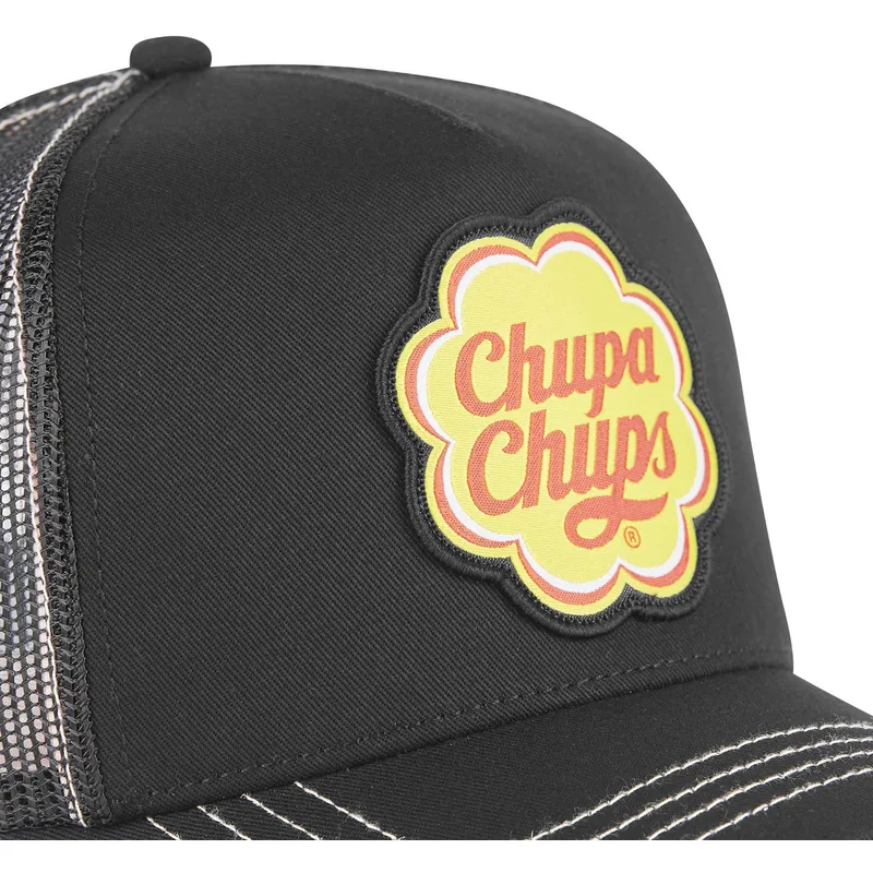 schwarze-trucker-kappe-cc9-chupa-chups-von-capslab schwarze-trucker-kappe-cc9-chupa-chups-von-capslab