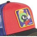 mutzen-gebogen-rot-snapback-marvin-der-marsianer-looney-tunes-von-capslab