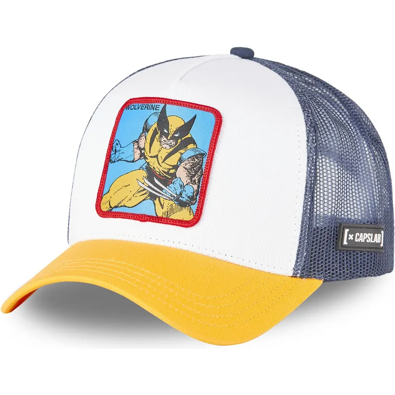 mutzen-gebogen-weiss-snapback-wolverine-marvel-comics-von-capslab