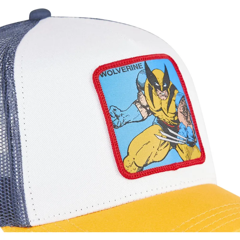 mutzen-gebogen-weiss-snapback-wolverine-marvel-comics-von-capslab
