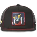 mutzen-flach-schwarz-snapback-robot-grendizer-robot-grendizer-von-capslab