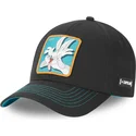 schwarze-verstellbare-curved-cap-bugs-bunny-bu3-looney-tunes-von-capslab