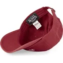 rote-verstellbare-gebogene-kappe-dc-r-von-von-dutch