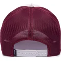 trucker-cap-weiss-und-weinrot-wolf-lone-wolf-mv-howler-the-farm-mvp-von-goorin-bros