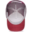 trucker-cap-weiss-und-weinrot-wolf-lone-wolf-mv-howler-the-farm-mvp-von-goorin-bros