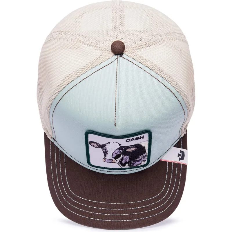 trucker-cap-grun-und-braun-kuh-cash-mv-bovine-the-farm-mvp-von-goorin-bros trucker-cap-grun-und-braun-kuh-cash-mv-bovine-the-farm-mvp-von-goorin-bros