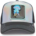 trucker-cap-grau-und-schwarz-medusa-dangerous-go-away-the-farm-deep-sea-von-goorin-bros
