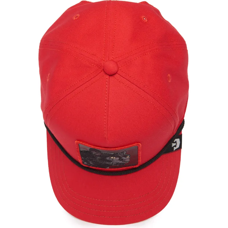 rote-gebogene-snapback-kappe-panther-panther-100-the-farm-all-over-canvas-von-goorin-bros