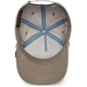 graue-gebogene-snapback-kappe-taube-homie-pigeon-100-the-farm-all-over-canvas-von-goorin-bros