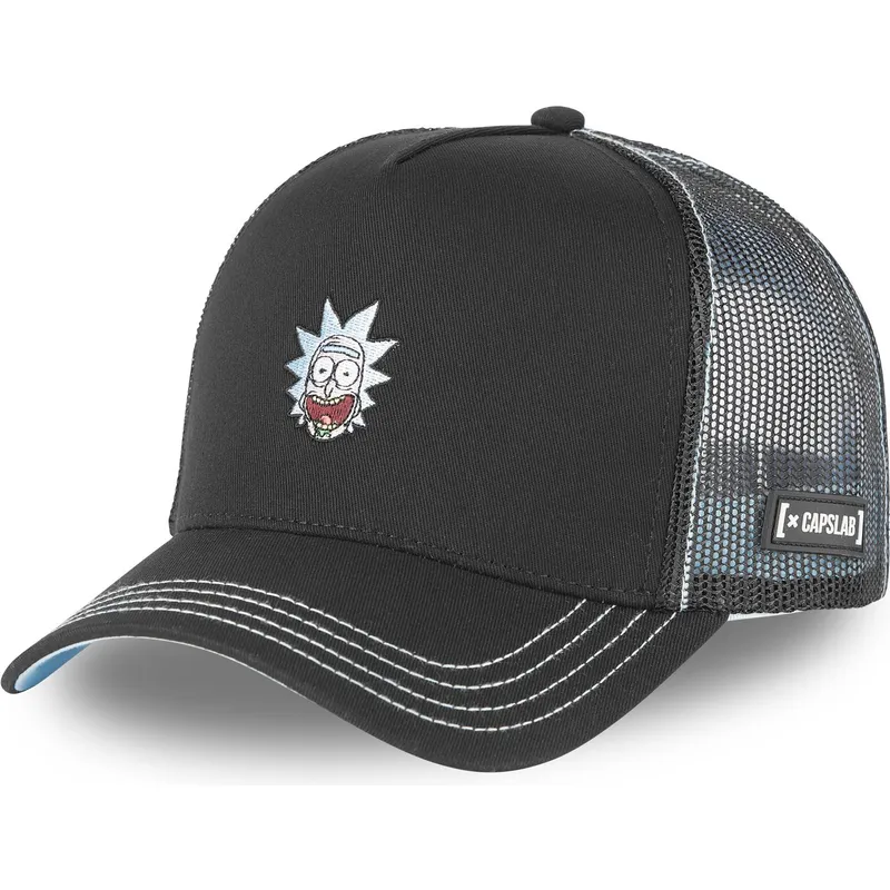 schwarze-trucker-cap-rick-sanchez-he1-rick-und-morty-von-capslab schwarze-trucker-cap-rick-sanchez-he1-rick-und-morty-von-capslab