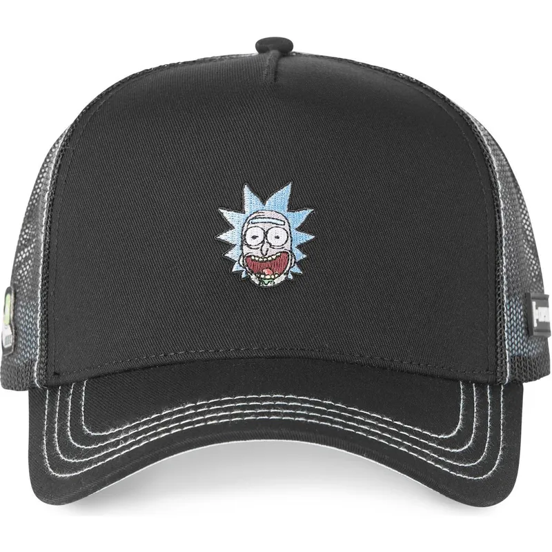 schwarze-trucker-cap-rick-sanchez-he1-rick-und-morty-von-capslab schwarze-trucker-cap-rick-sanchez-he1-rick-und-morty-von-capslab