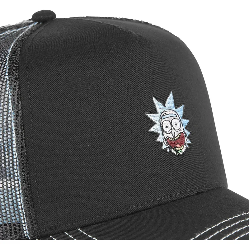 schwarze-trucker-cap-rick-sanchez-he1-rick-und-morty-von-capslab schwarze-trucker-cap-rick-sanchez-he1-rick-und-morty-von-capslab