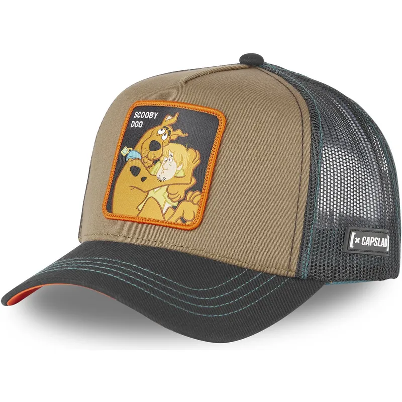 mutzen-gebogen-braun-snapback-scooby-doo-und-shaggy-rogers-scooby-doo-von-capslab