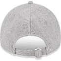 mutzen-gebogen-grau-verstellbares-band-9twenty-herringbone-der-new-york-yankees-mlb-von-new-era