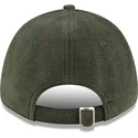 casquette-courbee-verte-ajustable-avec-logo-vert-9forty-towelling-new-york-yankees-mlb-new-era