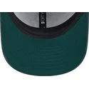 casquette-courbee-verte-ajustable-avec-logo-vert-9forty-towelling-new-york-yankees-mlb-new-era