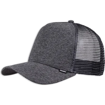 Mützen gebogen grau snapback Cut & Sew HFT von Djinns