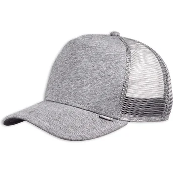 Mützen gebogen grau snapback Cut & Sew HFT von Djinns