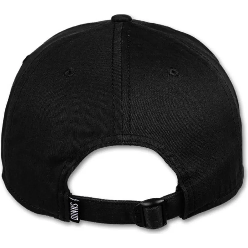 schwarze-verstellbare-gebogene-kappe-brushed-twill-truefit-20-von-djinns