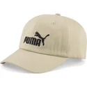 gebogene-beige-verstellbare-kappe-essentials-no1-von-puma