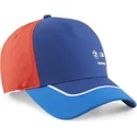 blaue-und-rote-gebogene-snapback-kappe-motorsport-bb-von-bmw-von-puma
