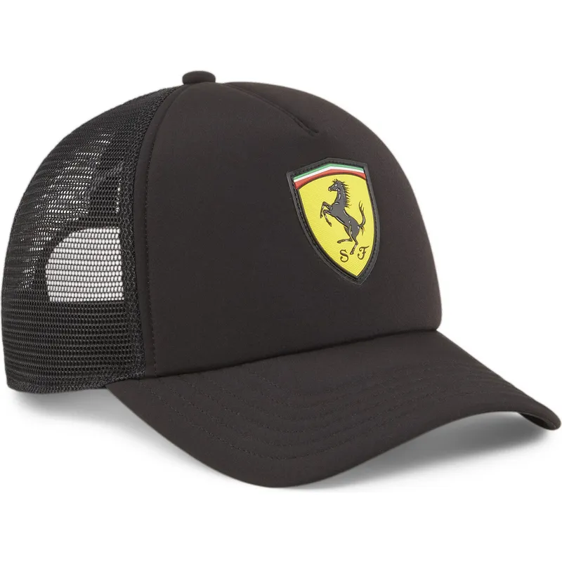 mutzen-gebogen-schwarz-snapback-race-der-ferrari-formula-1-von-puma