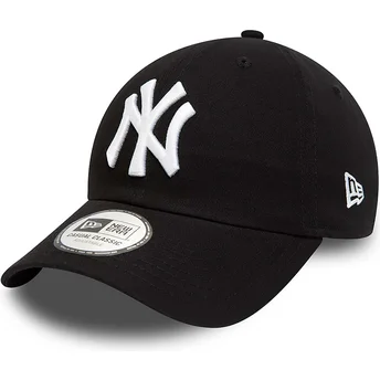 Mützen gebogen schwarz verstellbares band 9TWENTY League Essential der New York Yankees MLB von New Era