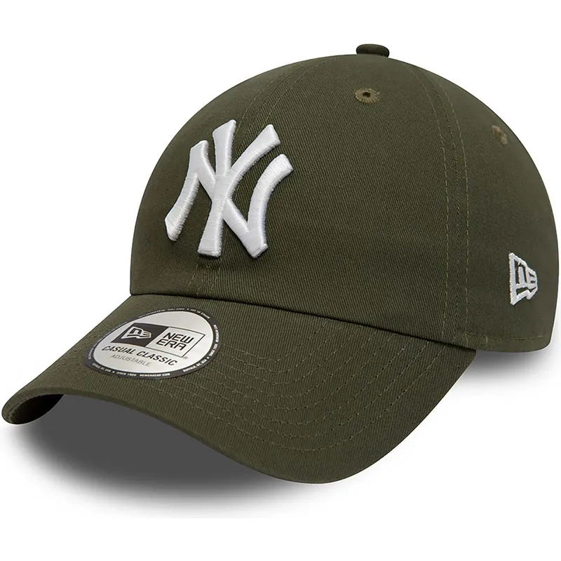 grune-verstellbare-curved-cap-9twenty-league-essential-der-new-york-yankees-mlb-von-new-era grune-verstellbare-curved-cap-9twenty-league-essential-der-new-york-yankees-mlb-von-new-era