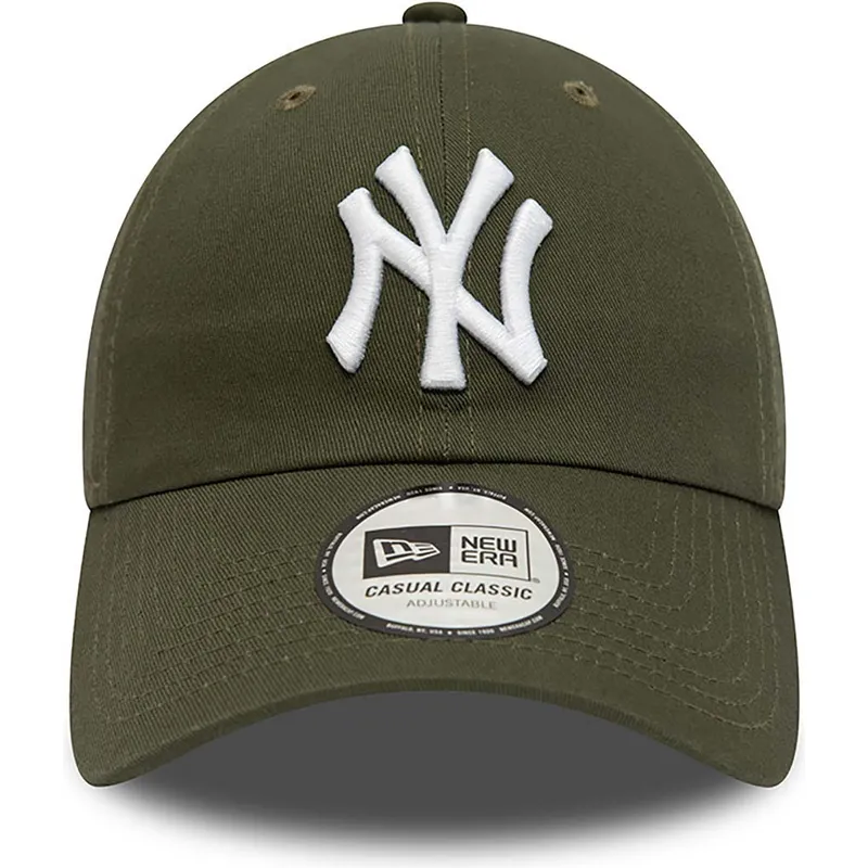 grune-verstellbare-curved-cap-9twenty-league-essential-der-new-york-yankees-mlb-von-new-era grune-verstellbare-curved-cap-9twenty-league-essential-der-new-york-yankees-mlb-von-new-era