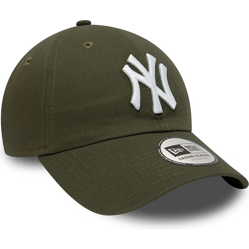 grune-verstellbare-curved-cap-9twenty-league-essential-der-new-york-yankees-mlb-von-new-era grune-verstellbare-curved-cap-9twenty-league-essential-der-new-york-yankees-mlb-von-new-era