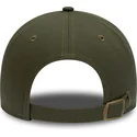 grune-verstellbare-curved-cap-9twenty-league-essential-der-new-york-yankees-mlb-von-new-era