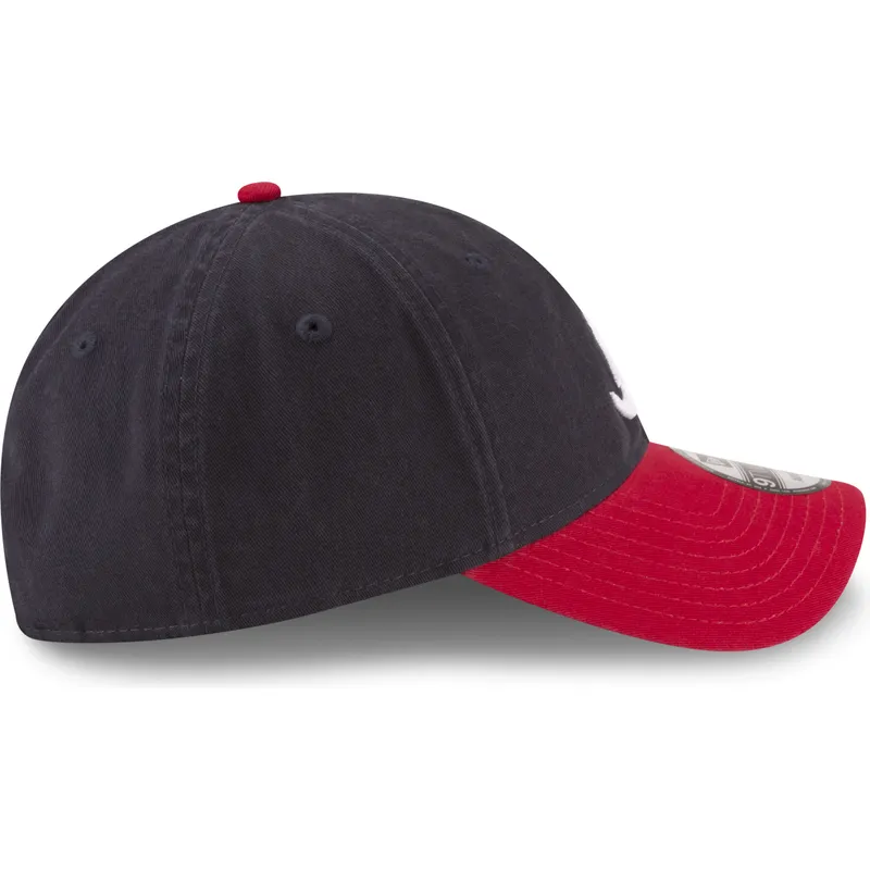 marineblaue-und-rote-verstellbare-curved-cap-9twenty-core-classic-der-atlanta-braves-mlb-von-new-era marineblaue-und-rote-verstellbare-curved-cap-9twenty-core-classic-der-atlanta-braves-mlb-von-new-era