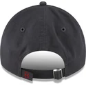 graue-verstellbare-curved-cap-mit-rotem-logo-9twenty-core-classic-der-boston-red-sox-mlb-von-new-era