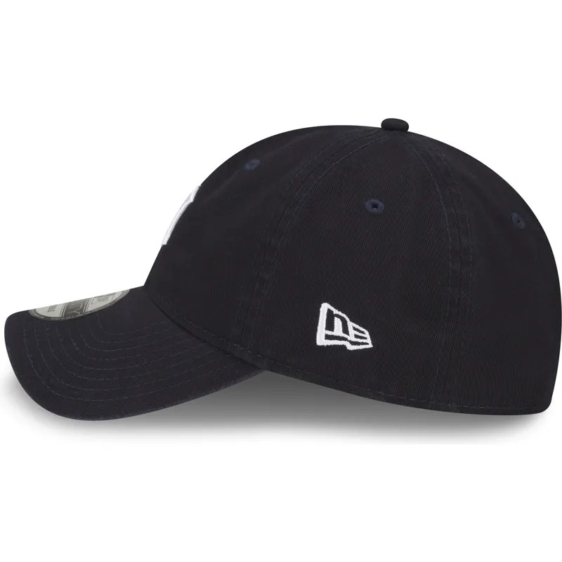 marineblaue-verstellbare-gebogene-kappe-9twenty-core-classic-der-detroit-tigers-mlb-von-new-era