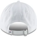 weisse-verstellbare-curved-cap-mit-blauem-logo-9twenty-core-classic-der-los-angeles-dodgers-mlb-von-new-era