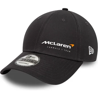 Mützen gebogen grau snapback 9FORTY Flawless der McLaren Racing Formula 1 von New Era