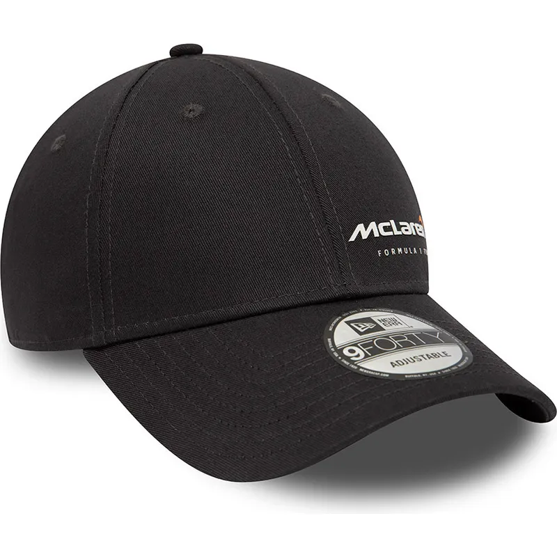 graue-gebogene-snapback-kappe-9forty-flawless-von-mclaren-racing-formula-1-von-new-era graue-gebogene-snapback-kappe-9forty-flawless-von-mclaren-racing-formula-1-von-new-era