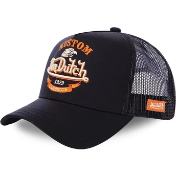Mützen gebogen schwarz snapback für Kinder EAG BLK von Von Dutch