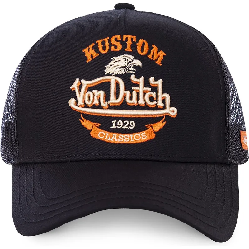 schwarze-trucker-kappe-eag-blk-von-von-dutch schwarze-trucker-kappe-eag-blk-von-von-dutch