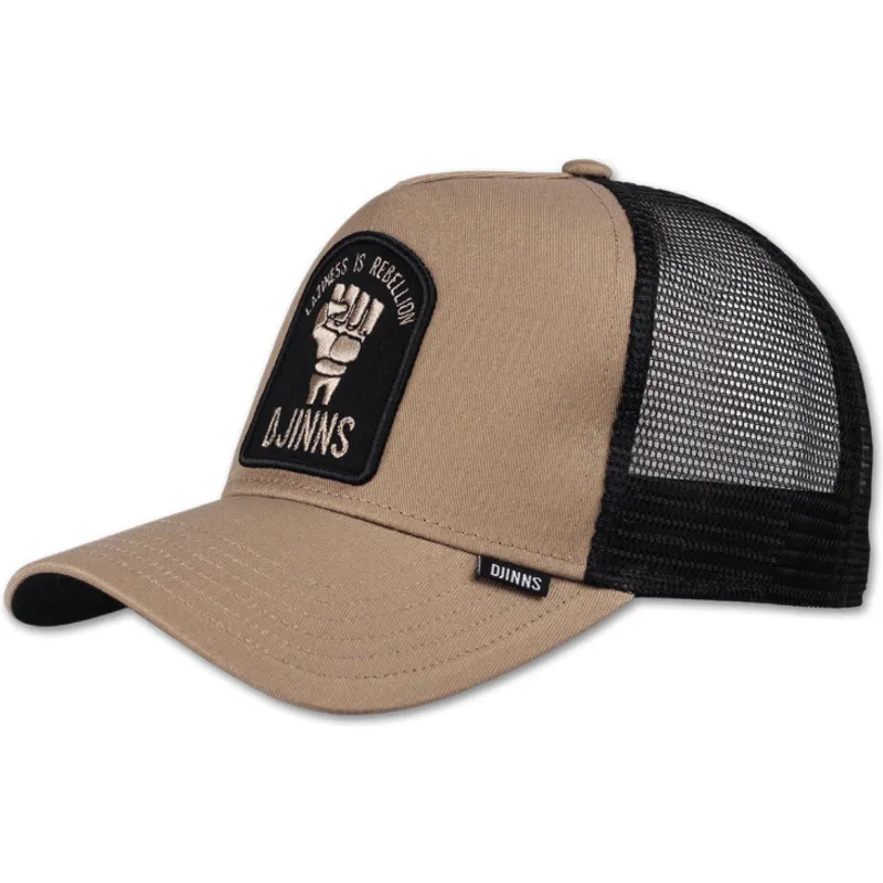 trucker-cap-beige-und-schwarz-rebellion-hft-von-djinns trucker-cap-beige-und-schwarz-rebellion-hft-von-djinns