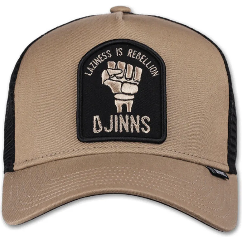 trucker-cap-beige-und-schwarz-rebellion-hft-von-djinns trucker-cap-beige-und-schwarz-rebellion-hft-von-djinns