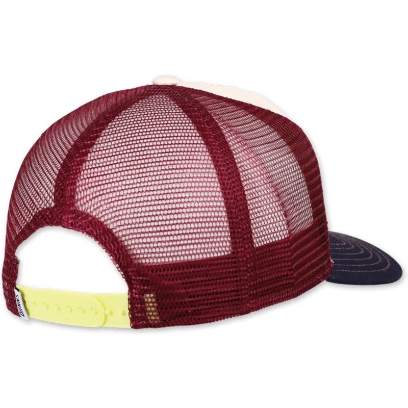 beige-rote-und-blaue-trucker-cap-food-peace-pizza-hft-von-djinns