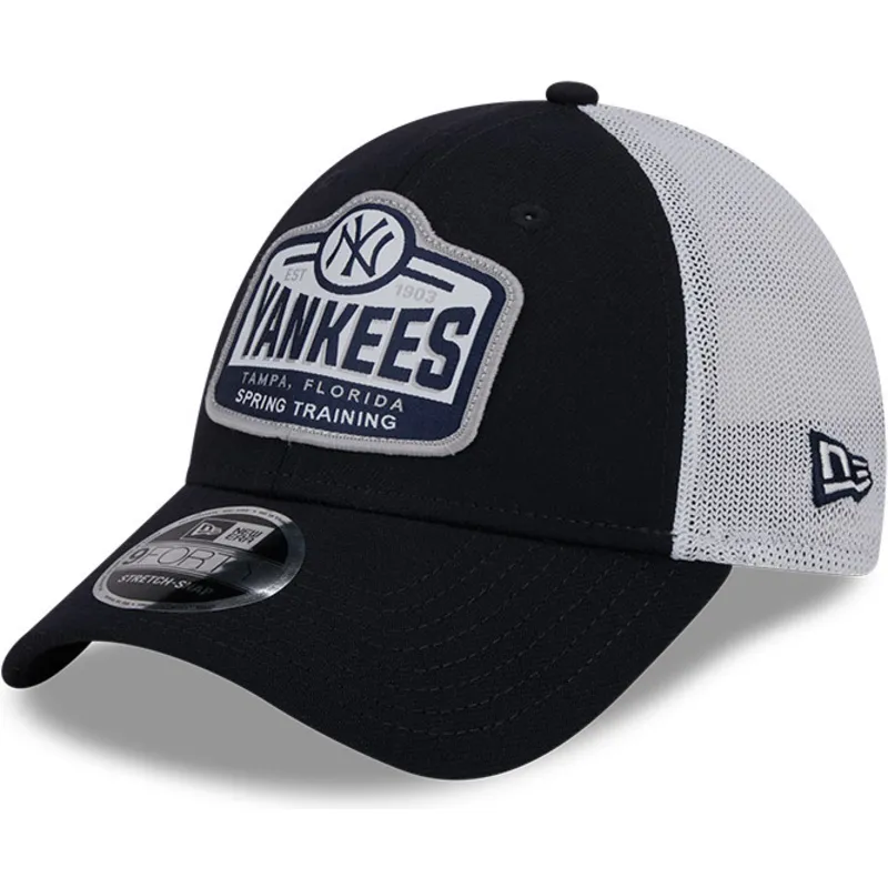 mutzen-gebogen-marineblau-snapback-9forty-stretch-snap-tab-der-new-york-yankees-mlb-von-new-era