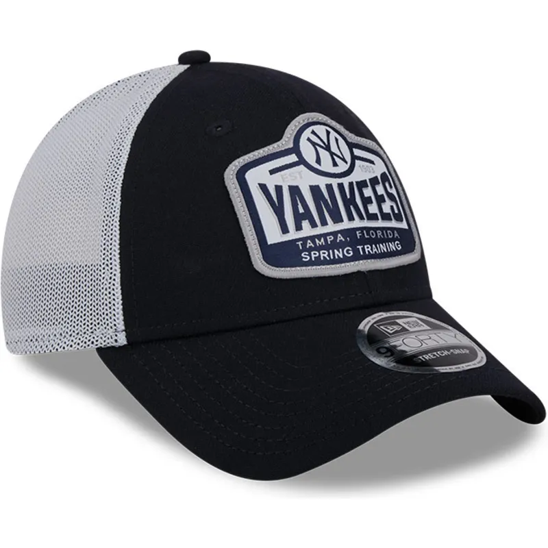 mutzen-gebogen-marineblau-snapback-9forty-stretch-snap-tab-der-new-york-yankees-mlb-von-new-era