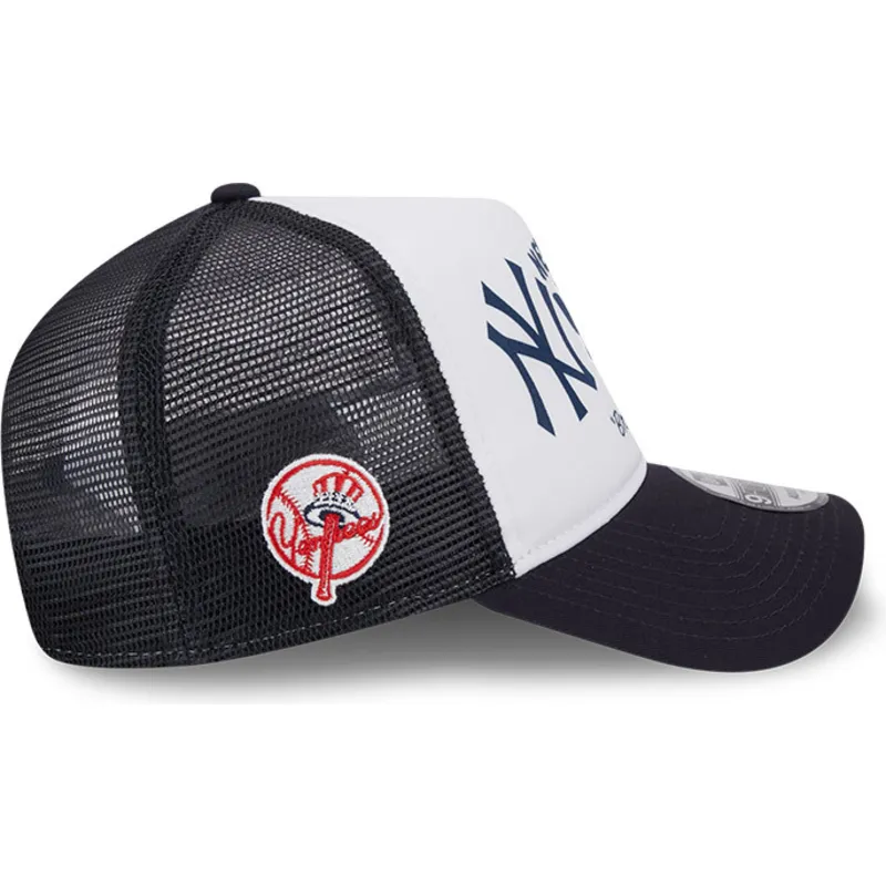 mutzen-gebogen-marineblau-snapback-9forty-a-frame-team-der-new-york-yankees-mlb-von-new-era